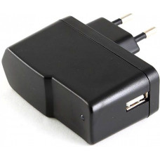 Сетевое зарядное устройство USB Tele 2 (0,5A) цвет в ассортименте