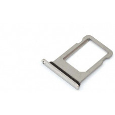 Держатель SIM для iPhone XS (серебро)
