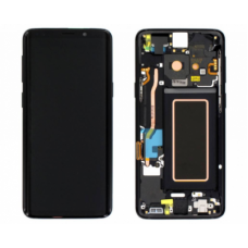 Дисплейный модуль Samsung Galaxy S9 (G960F) в рамке (черный) ORIG