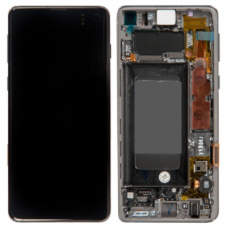 Дисплейный модуль Samsung Galaxy S10 (G973F) в рамке (черный) ORIG