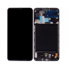 Дисплейный модуль Samsung Galaxy S20 Plus (G985F) в рамке (серый, черный) ORIG